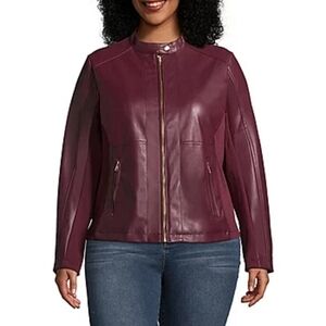 a.n.a faux leather jacket